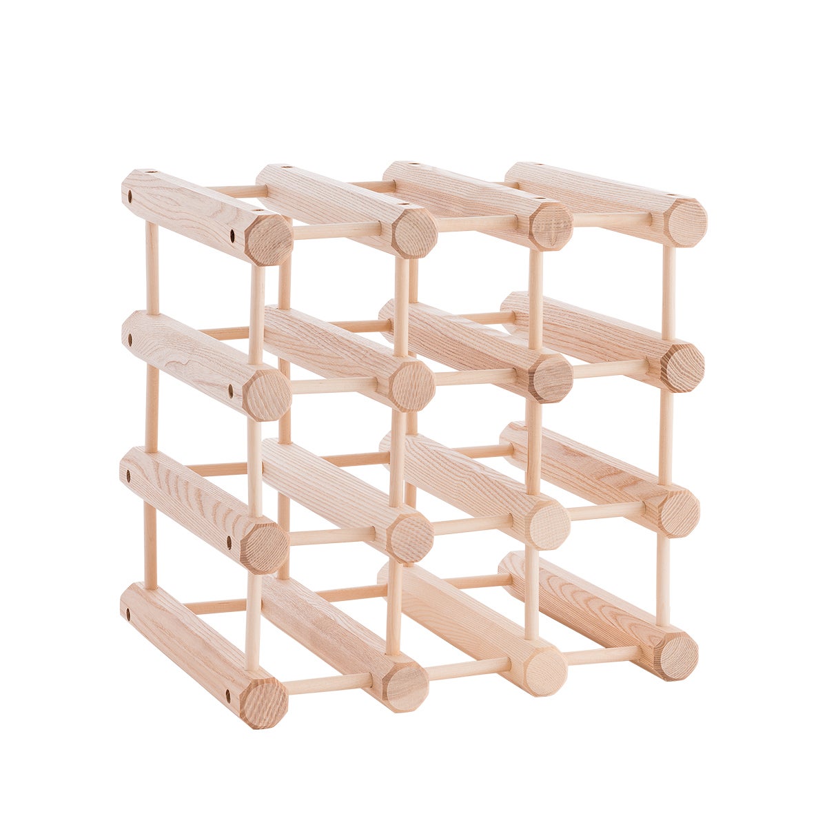 J.K. Adams Hardwood 12-Bottle Wine Rack