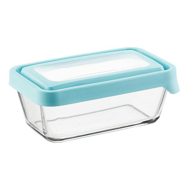 Anchor Hocking Glass TrueSeal Rectangle Food Storage Containers with ...