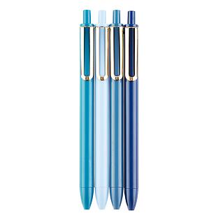 Poppin Blue Ombre Retractable Luxe Gel Pens