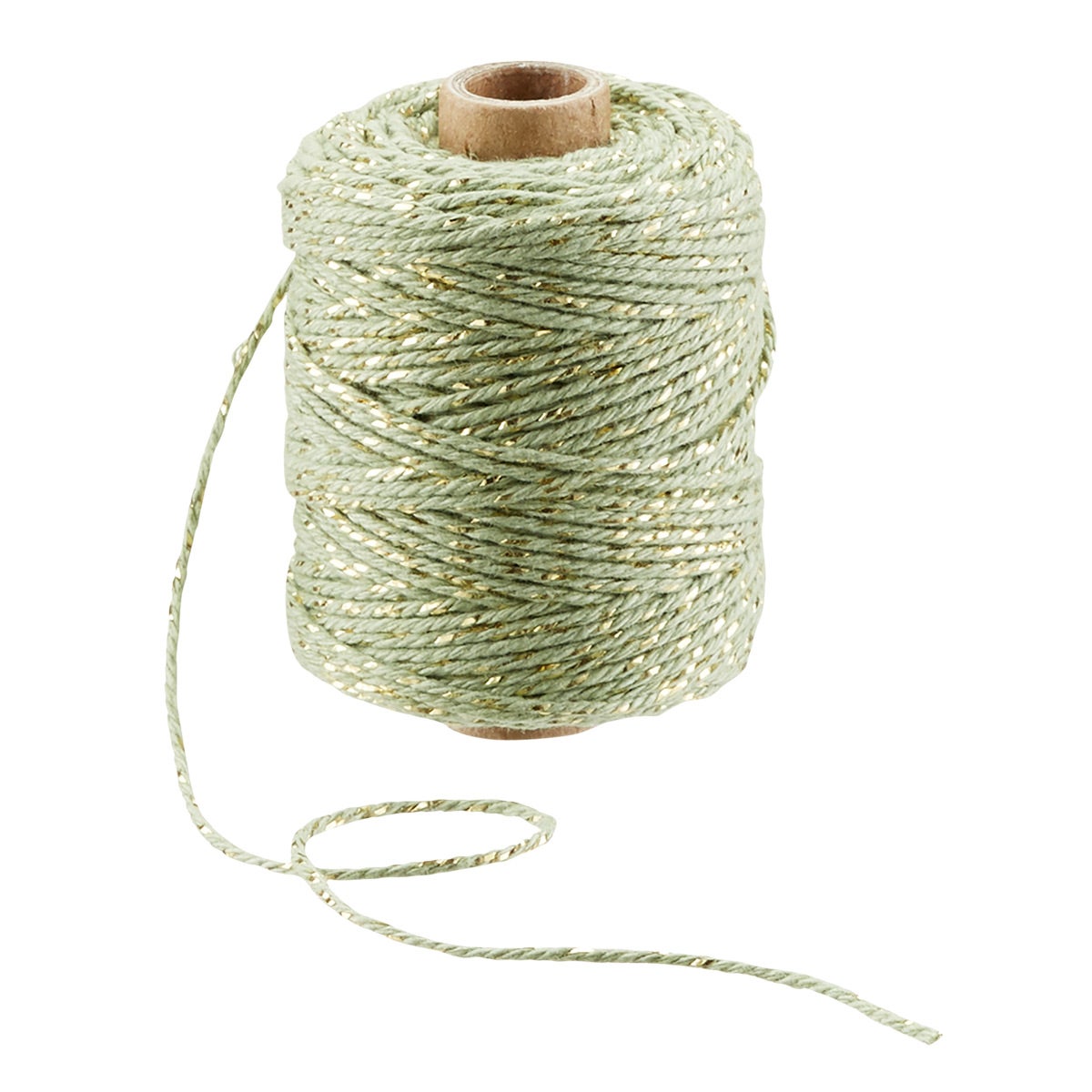 Vivant Cotton Twine Sage/Gold