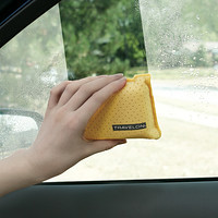Evelots Car Windshield Cleaner Chamois, 2 Pack, Window Glass Defogger  Sponge, Beige