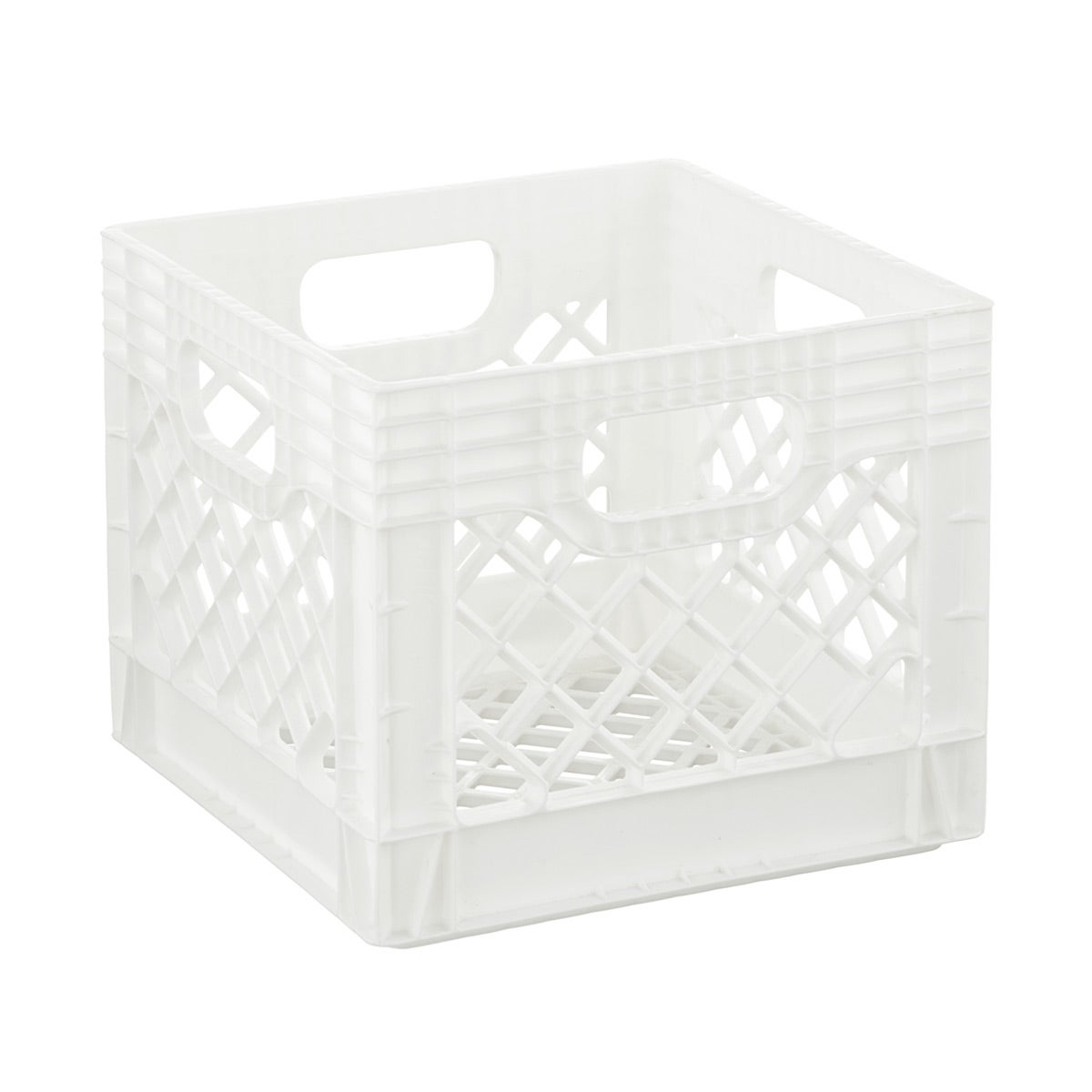 Milk Crate White