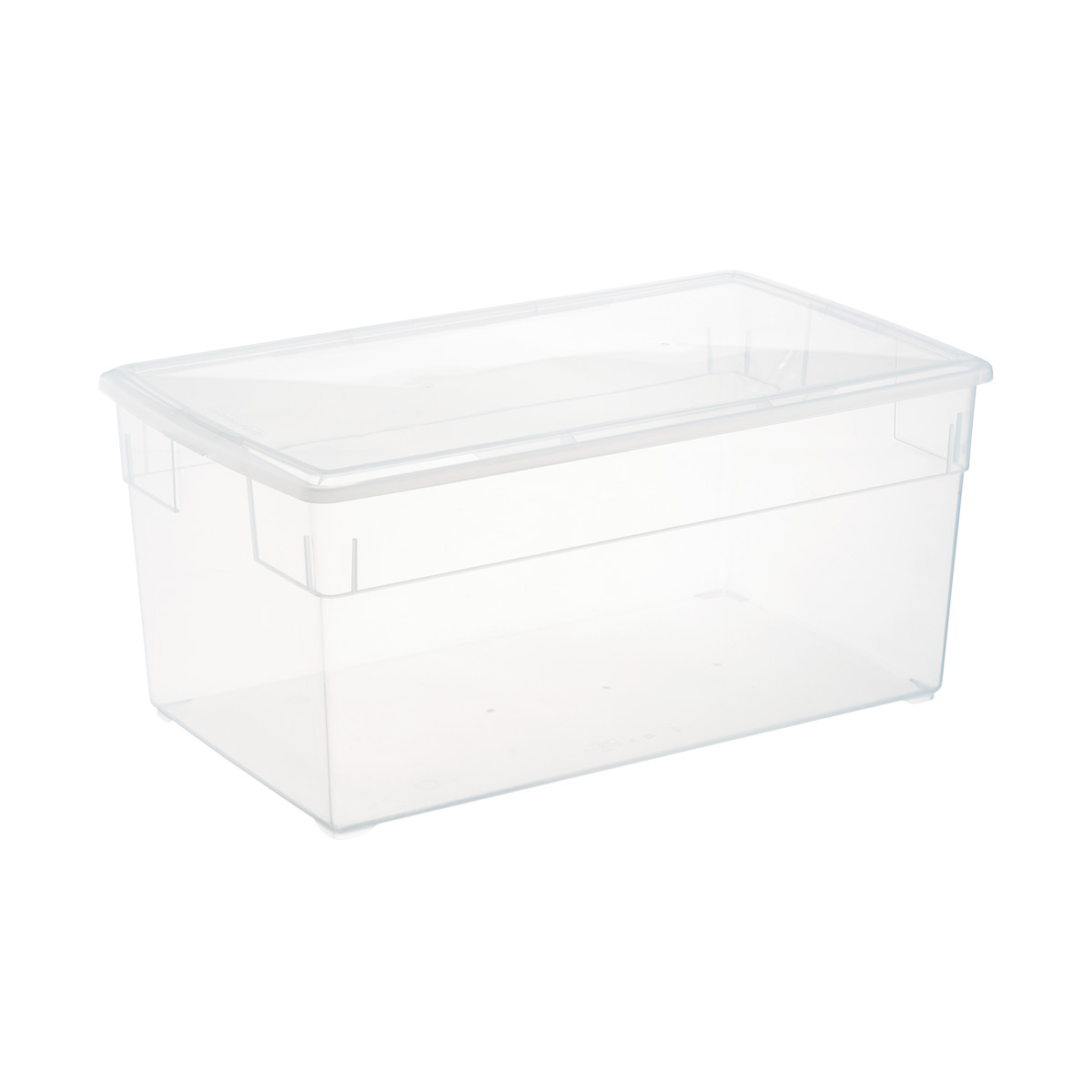 USEFUL FOR EVERYTHING TOYS ! 2 x 133 LITRE EXTRA LARGE PLASTIC STORAGE BOXES 