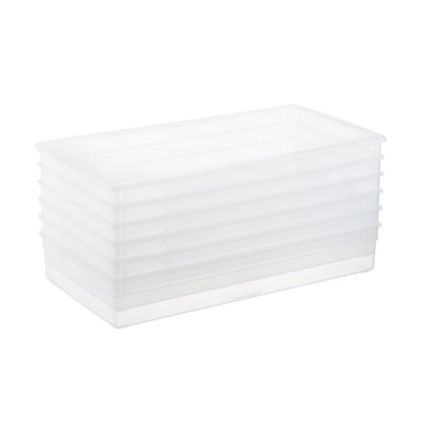 Our Clear Storage Box Cases The Container Store