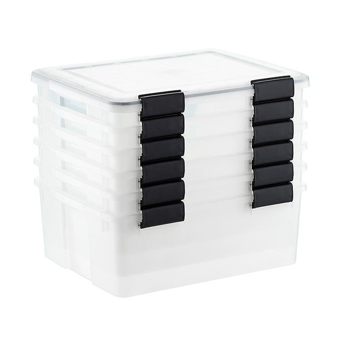 Clear Weathertight Totes Cases