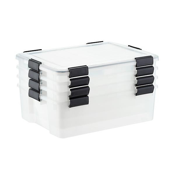 Clear Weathertight Totes Cases