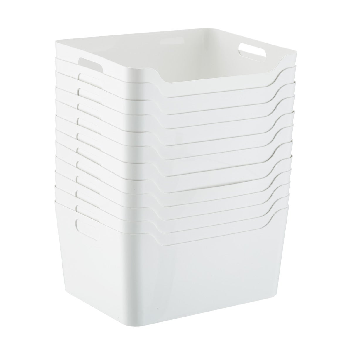 Plastic Storage Bins with Handles | The Container Store