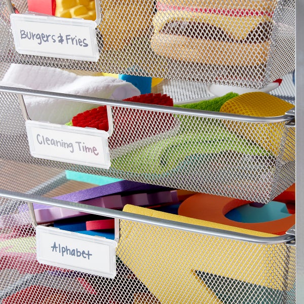 Elfa Drawer Label Holders The Container Store