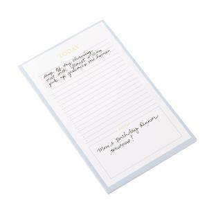 Sugar Paper Today Lined Checklist Notepad