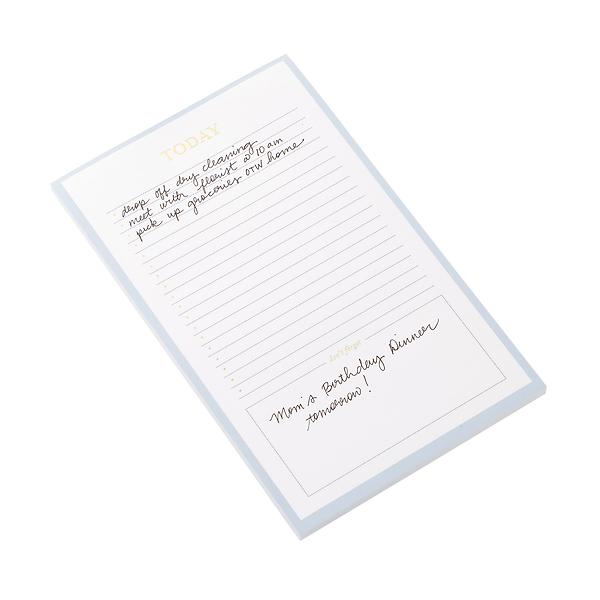 Sugar Paper Today Lined Checklist Notepad