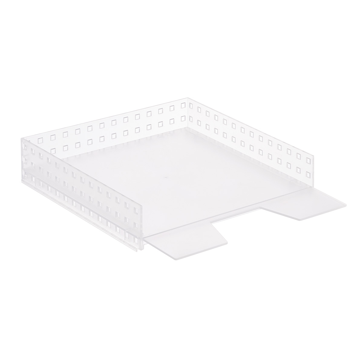 like-it Bricks Stackable Letter Tray Translucent