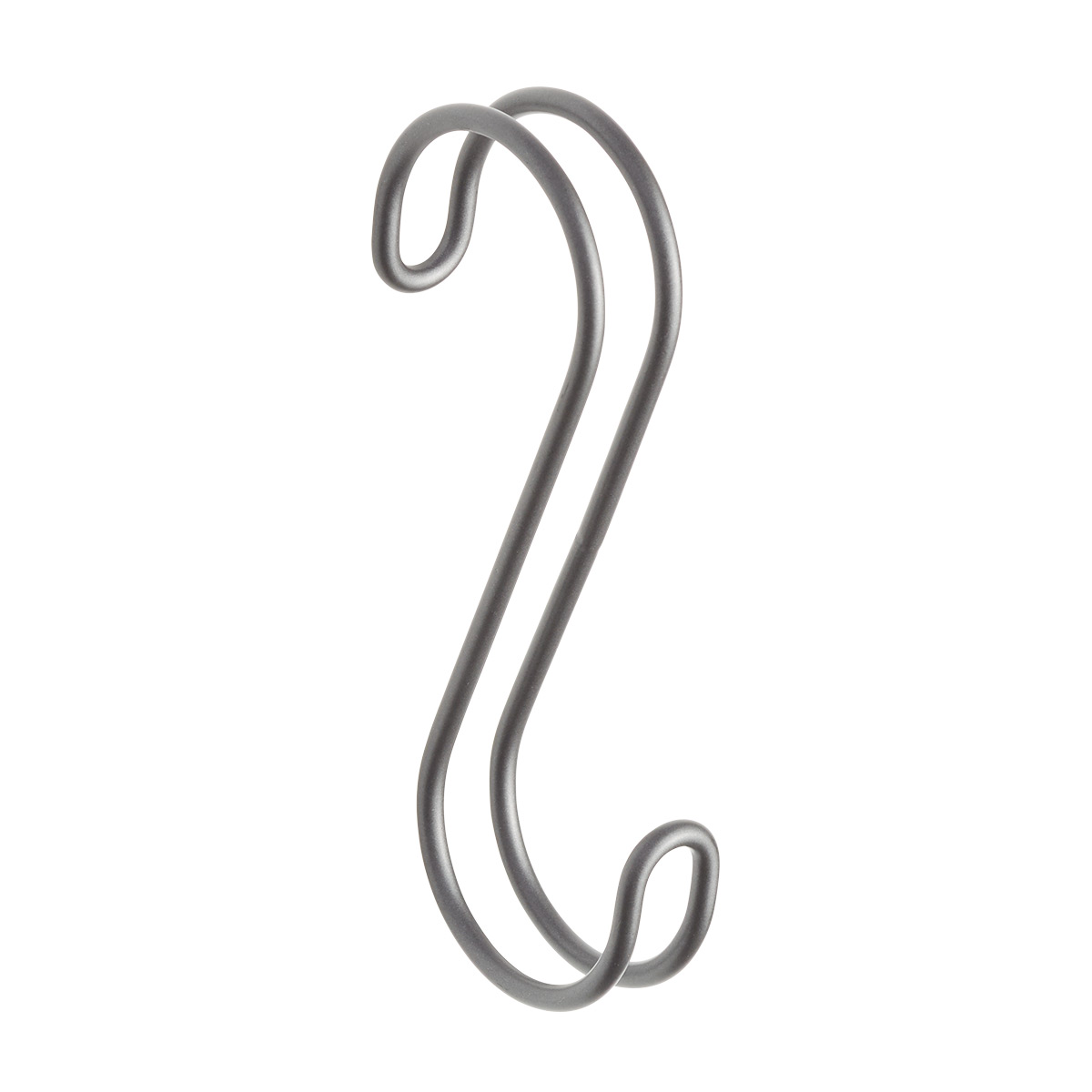 iDesign Classico Graphite S-Hook | The Container Store