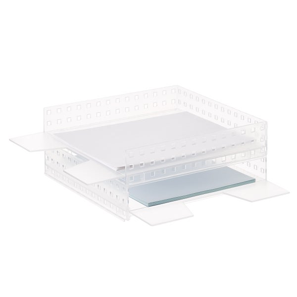 Likeit Bricks Stackable Letter Tray The Container Store