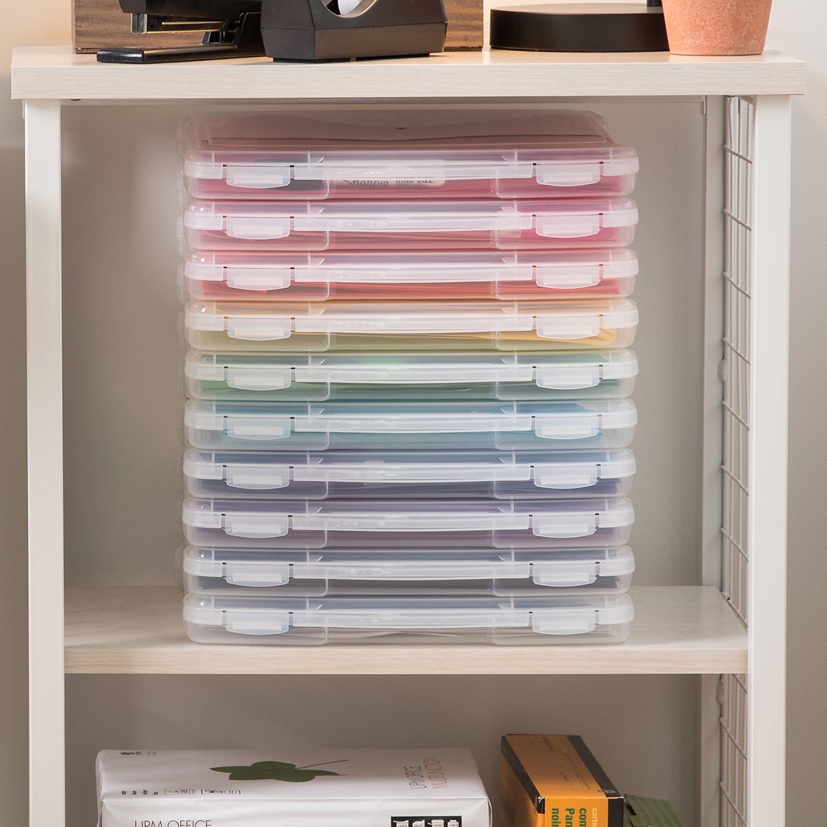 Storage Iris Scrapbook Cases Clear Scrapbooking Arts, Crafts & Sewing