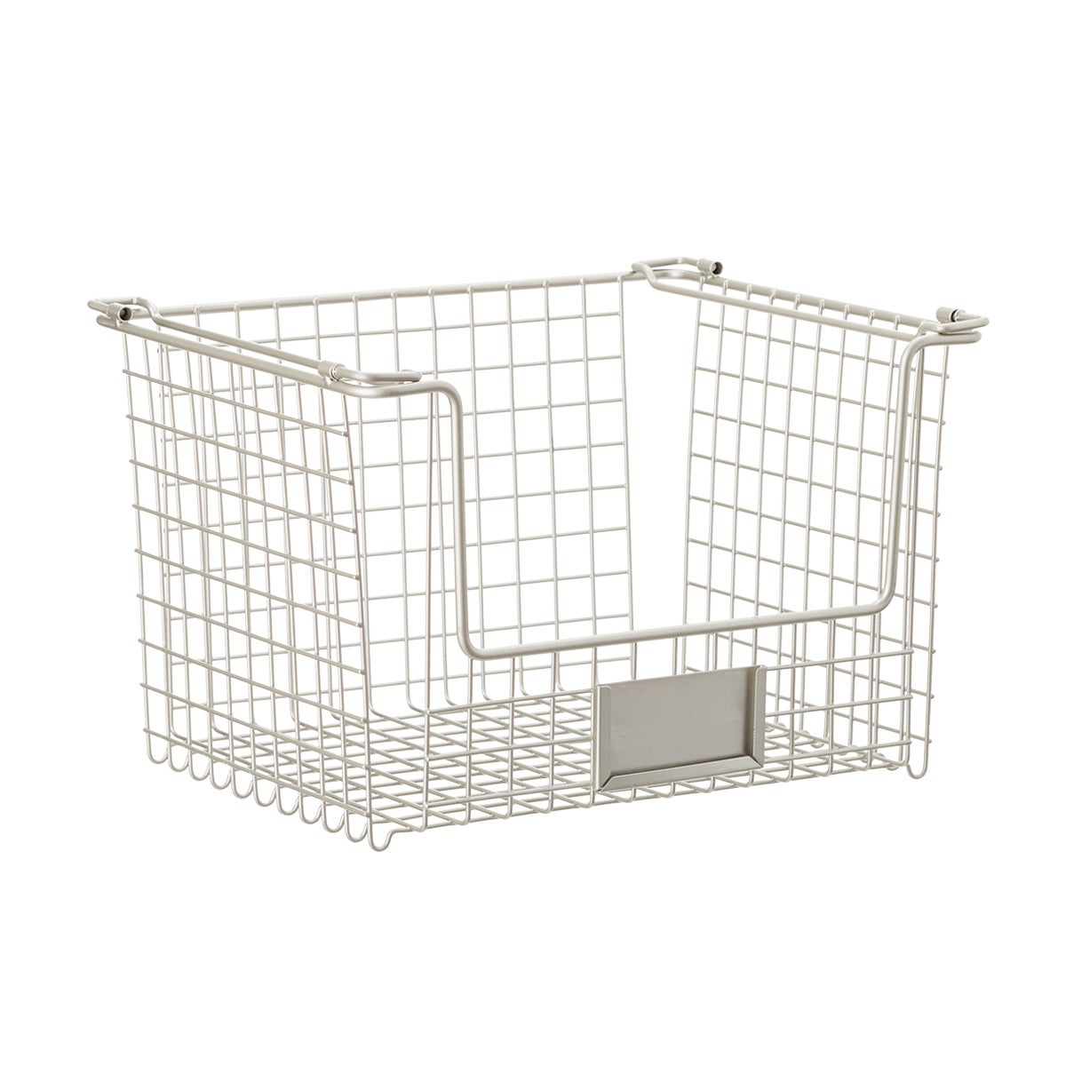 iDesign Stackable Basket The Container Store
