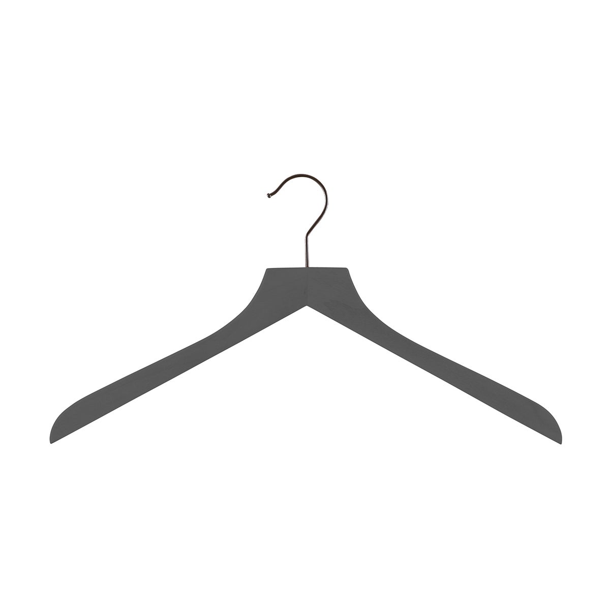 Wooden Shirt Hanger Grey Pkg/6