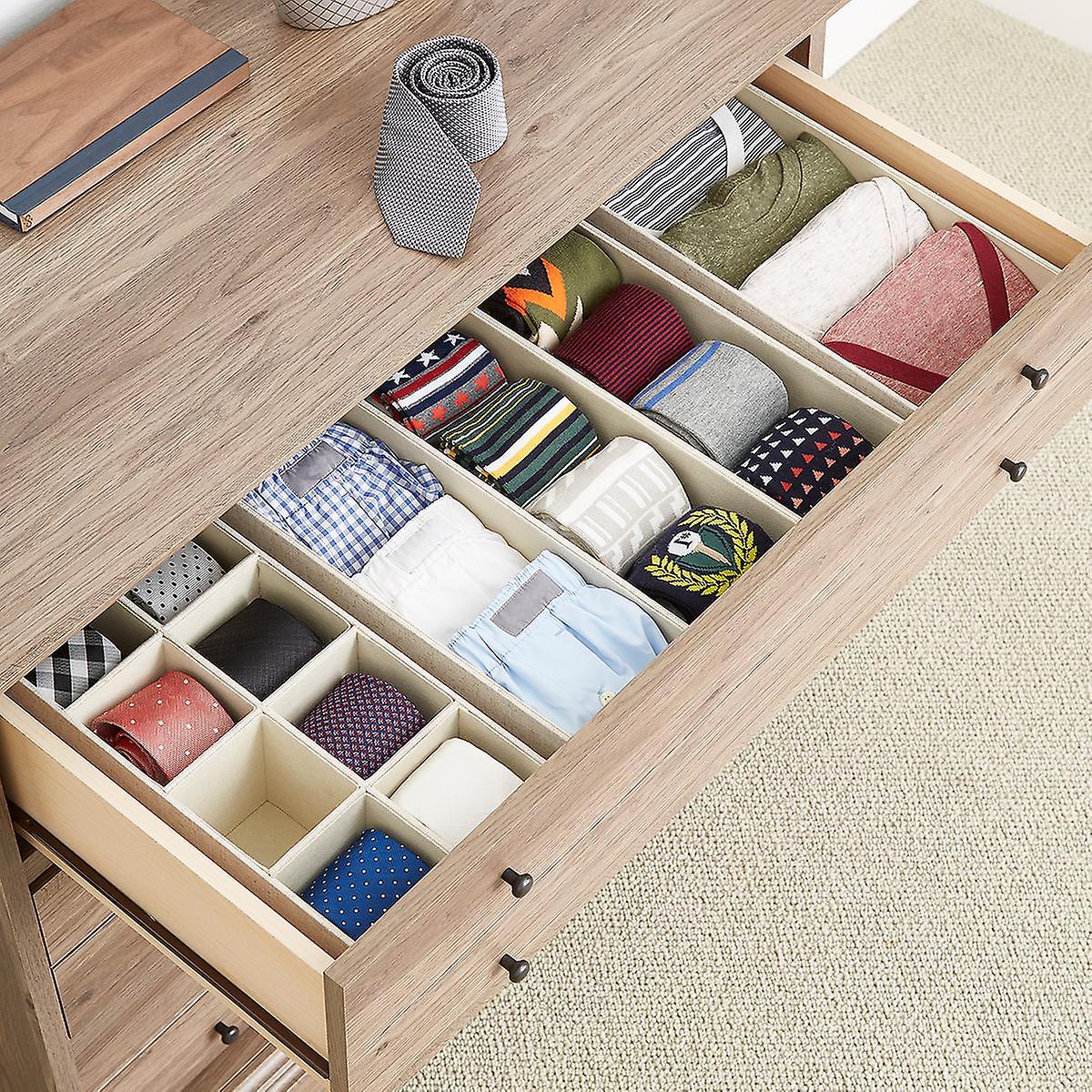35 x 14 Linen Drawer Organization Starter Kit The Container Store