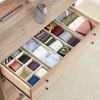 Drawer Dividers For Clothes Sock Organizers The Container