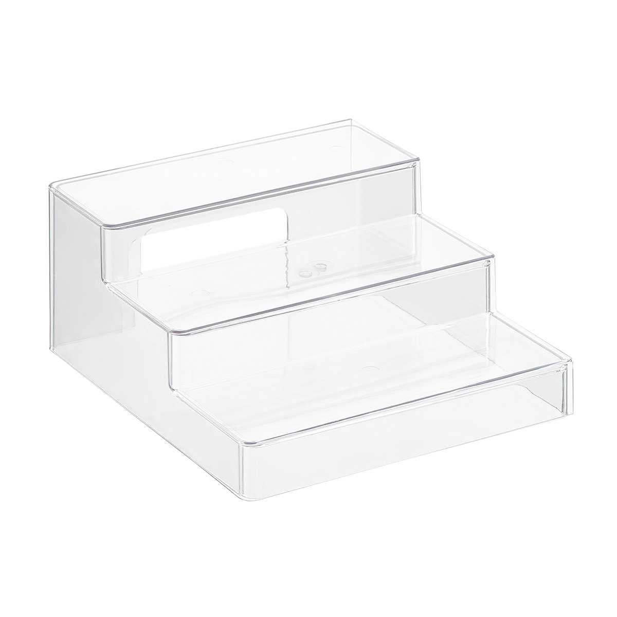 THE HOME EDIT 3-Tier Expandable Shelf Clear