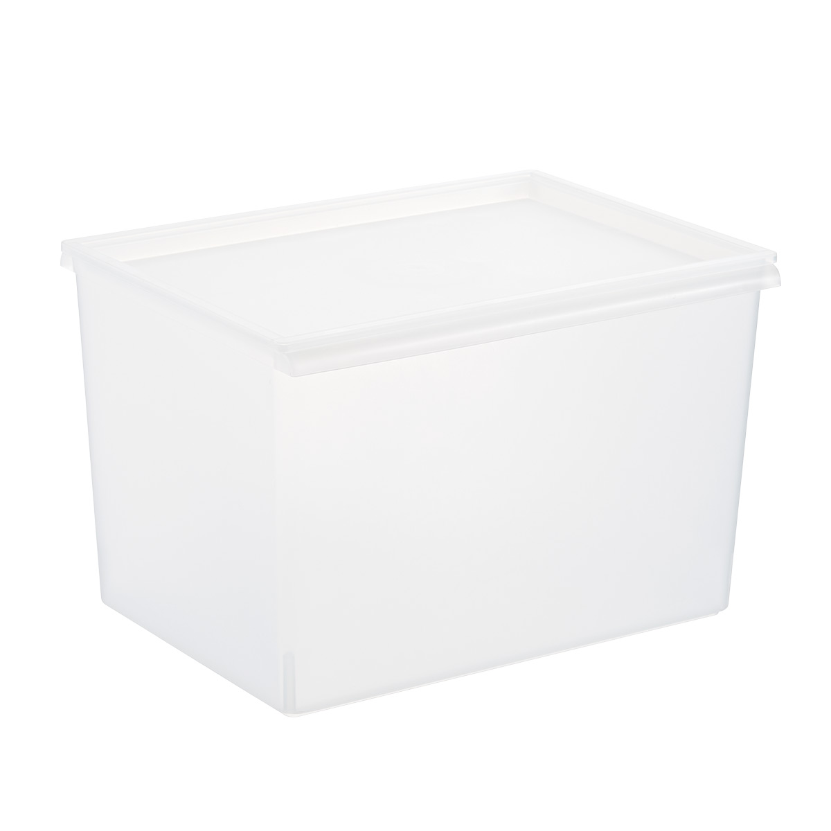 Clear Plastic Stacking Bins With Lids | The Container Store