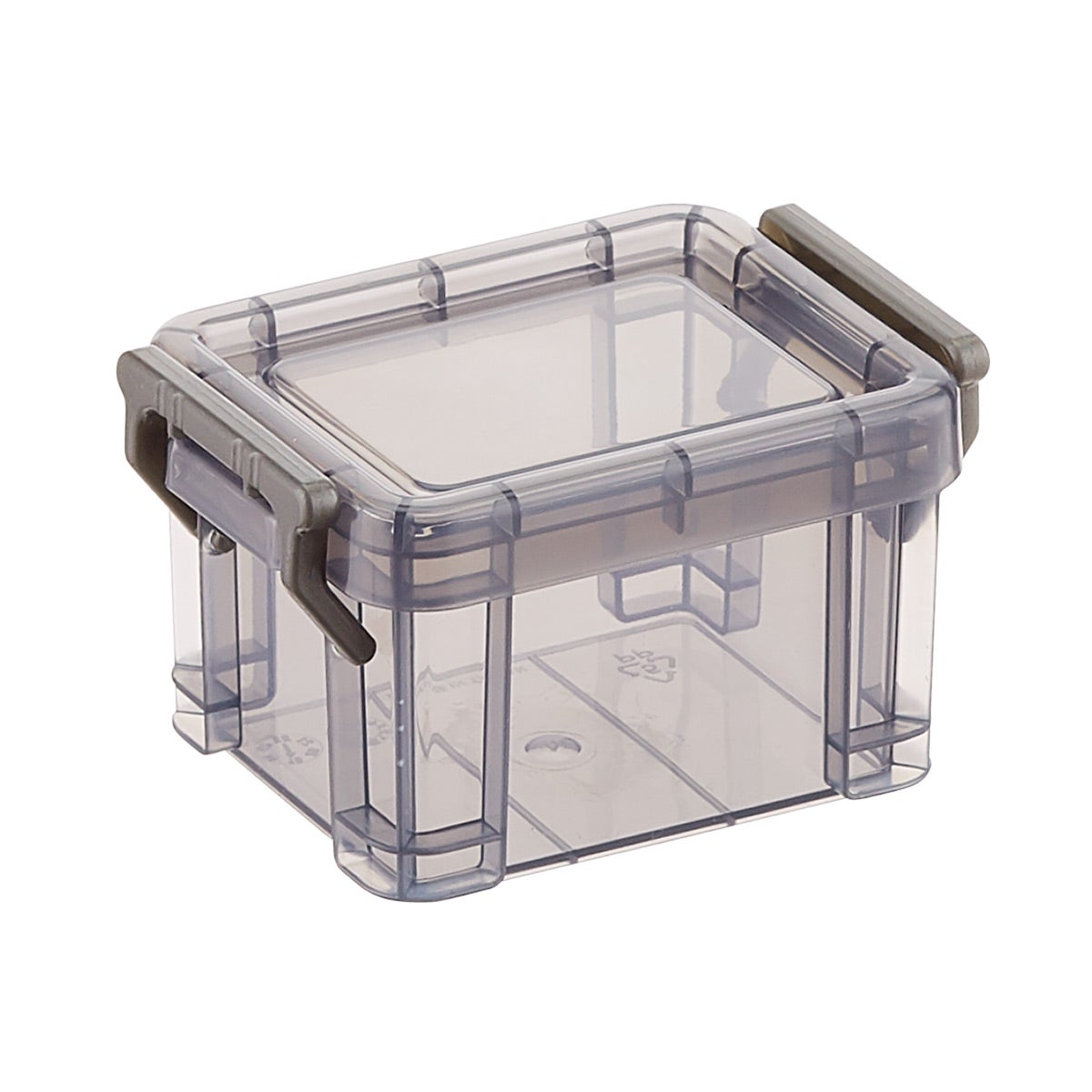 Mini Storage Latch Box Smoke
