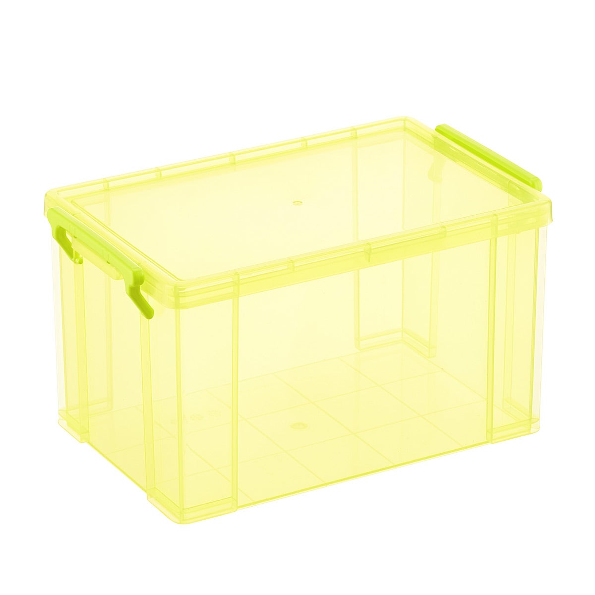Yellow Mini Latch Boxes | The Container Store