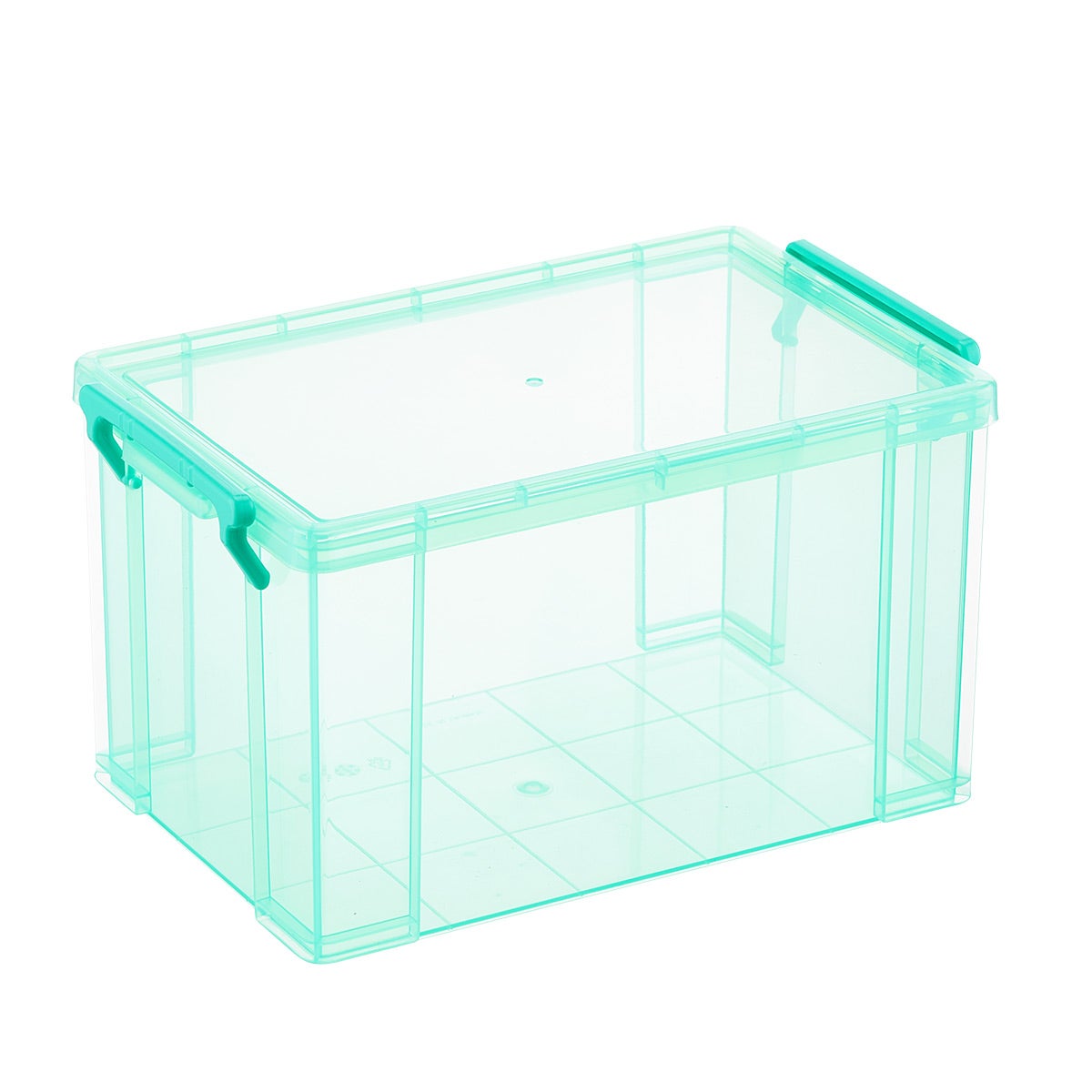 Extra Large Storage Latch Box Aqua