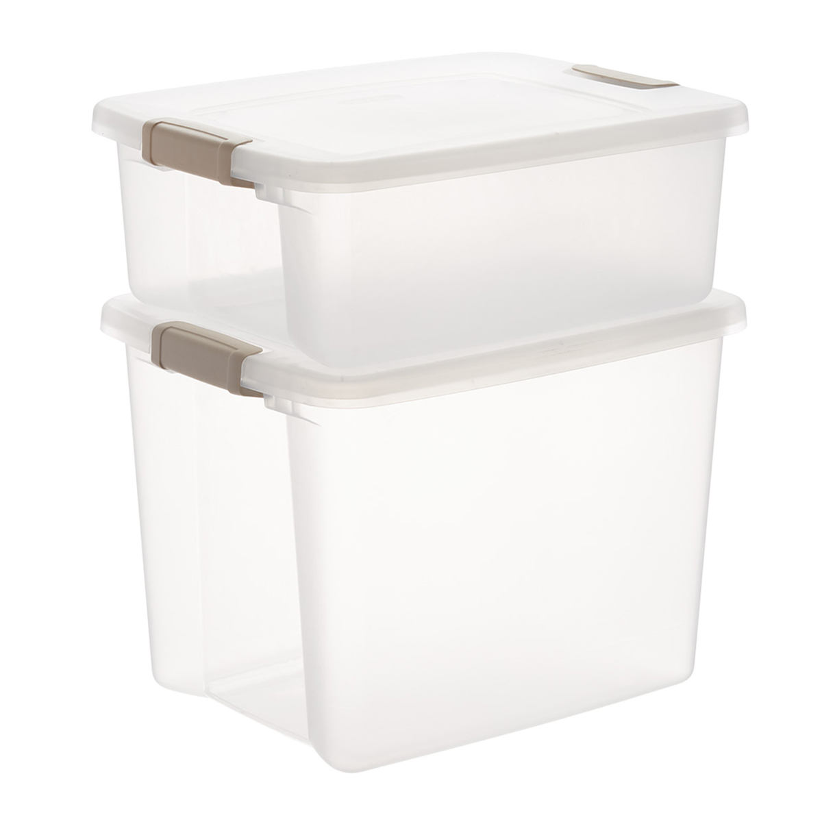 10 x 15Lt STORAGE TUB BOX CONTAINERS HEAVY DUTY ROLLER LIDS CARRY HANDLES AP 