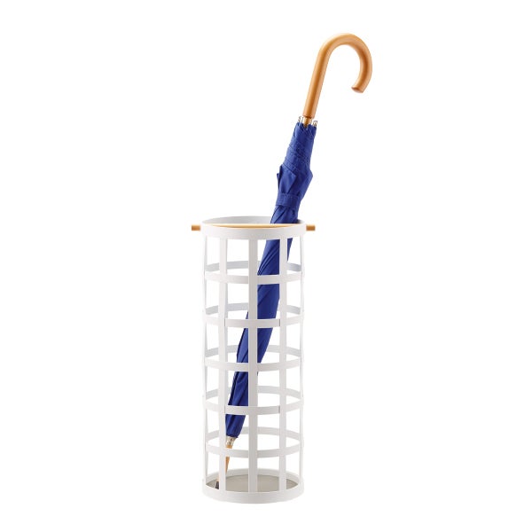 Yamazaki White Tosca Umbrella Stand The Container Store