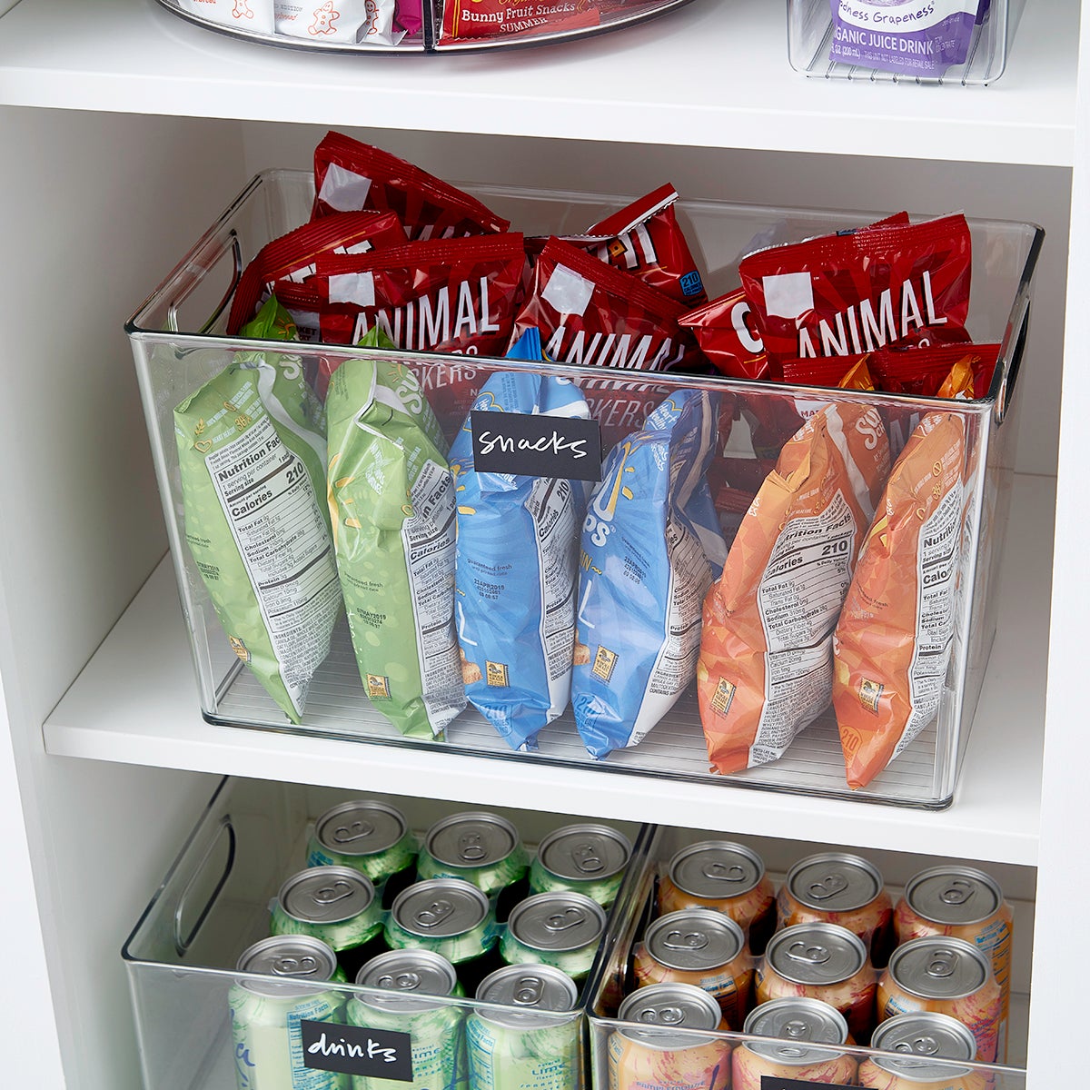 iDesign Linus Pantry Bins The Container Store