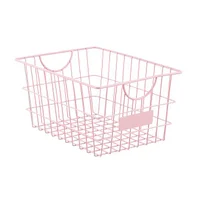 Wire Storage Baskets with Handles