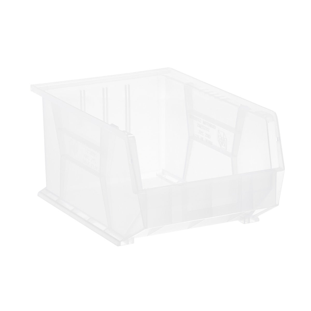 Utility Wide Stackable Plastic Bin