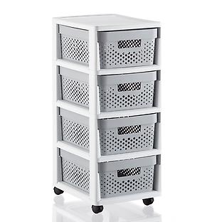 Infinity 4-Drawer Rolling Cart