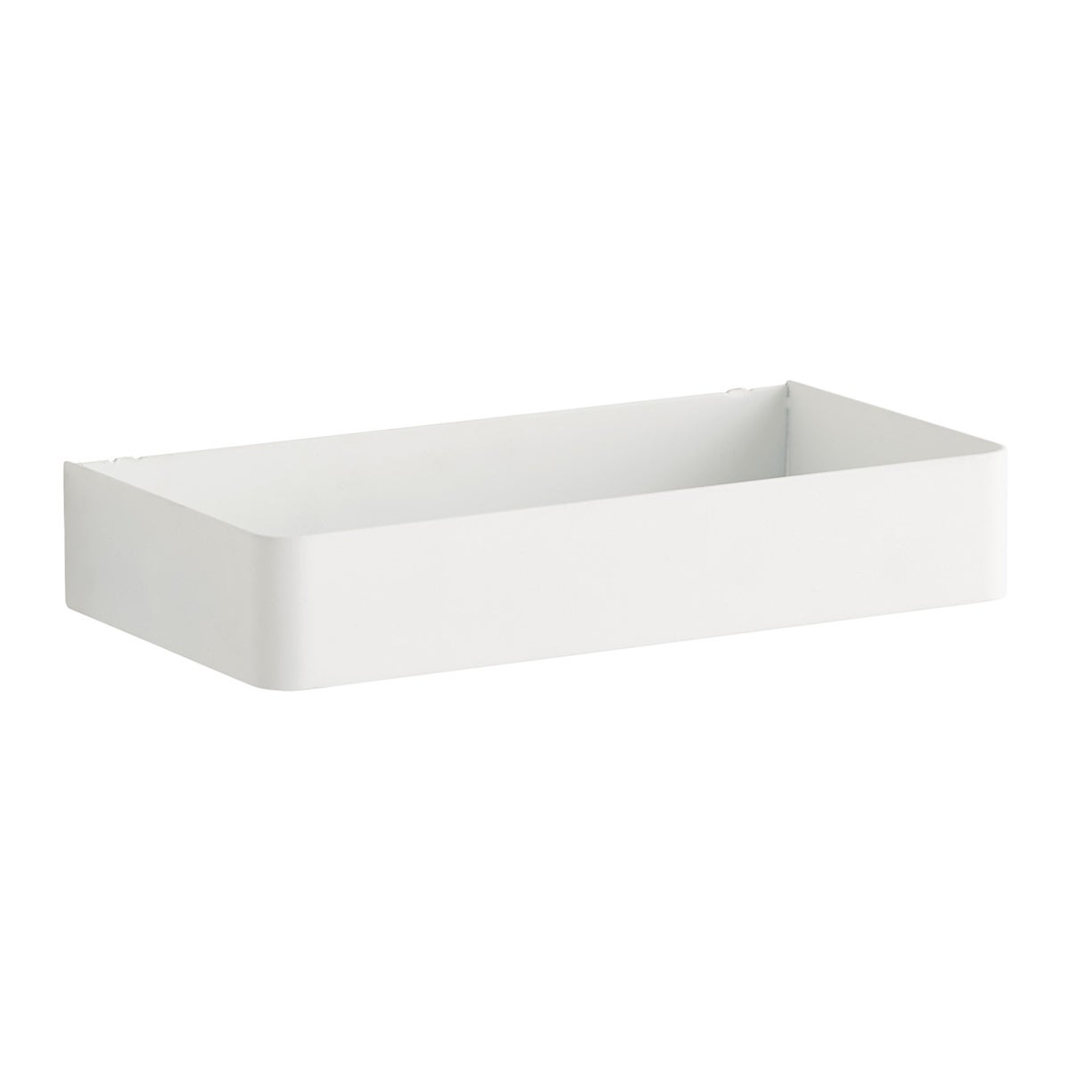 Bello Long Bin for Peg Board White