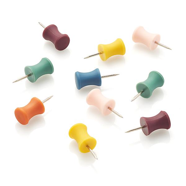 Poppin Desert Assorted Push Pins Set - 100 ct