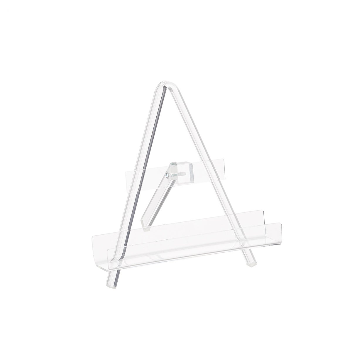 Acrylic Crossbar Display Easel The Container Store