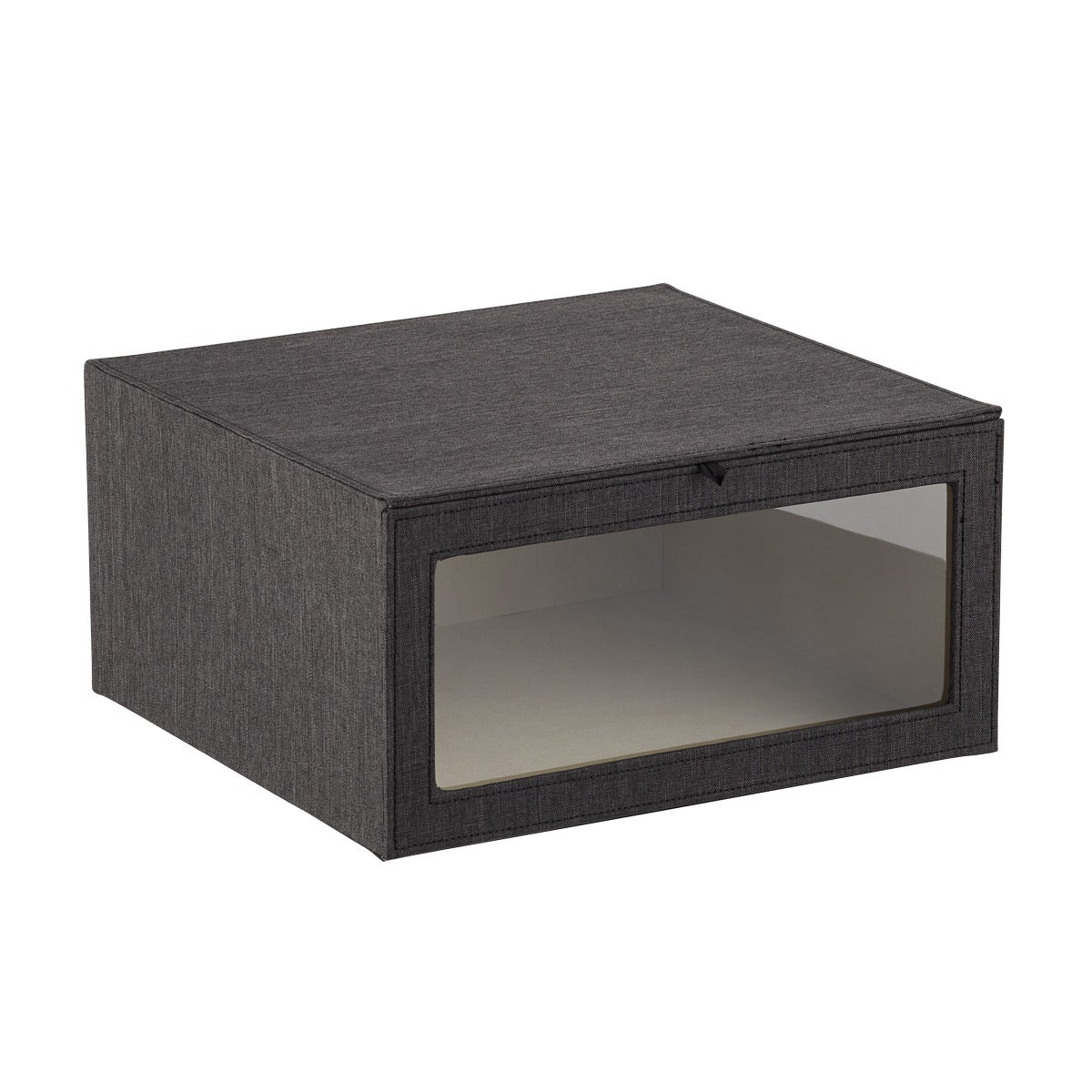 Cambridge Drop-Front Sweater Box Black