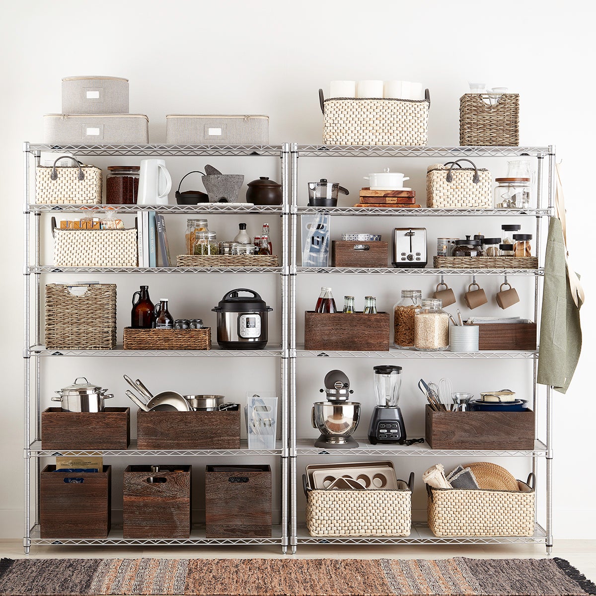 Loft Woven Storage Bins with Handles The Container Store