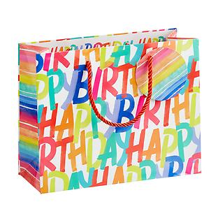 Medium Rainbow Birthday Gift Bag