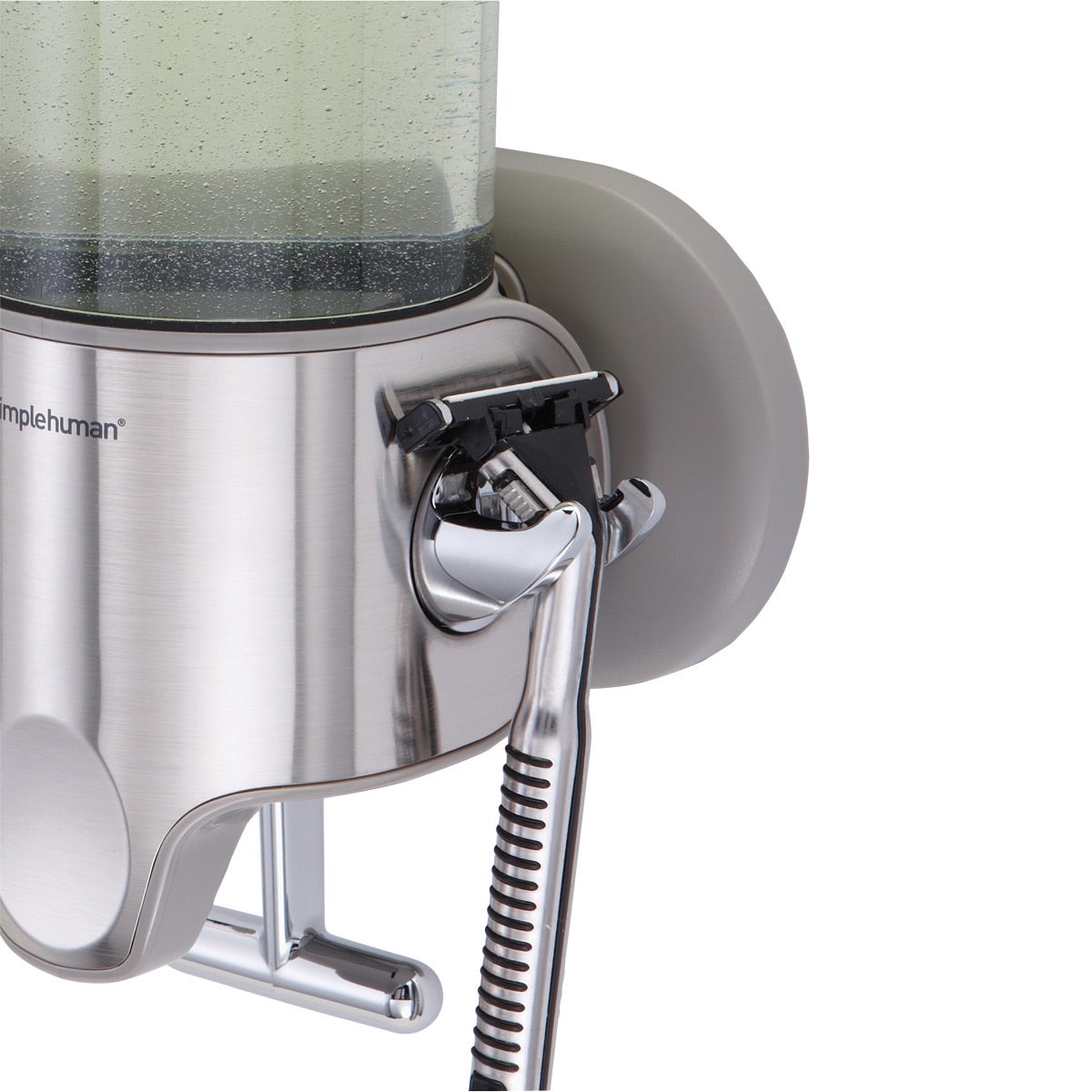 simplehuman Wall-Mounted Shampoo & Soap Dispensers