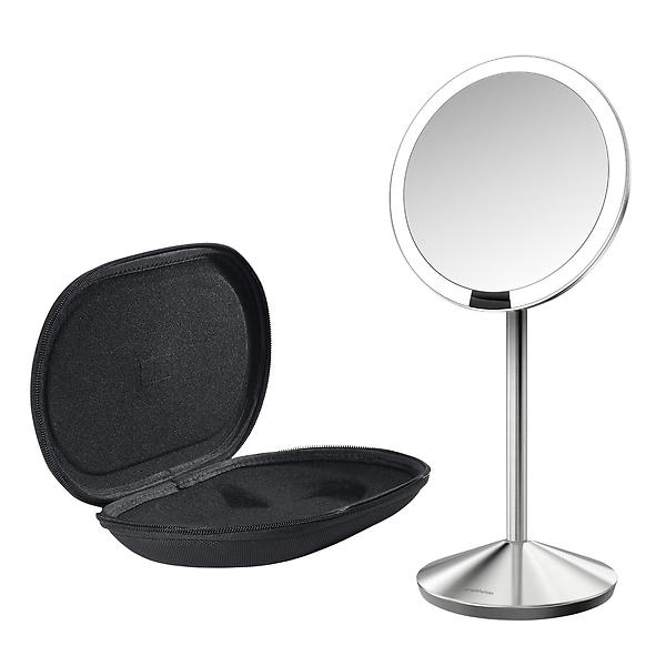 simplehuman 10X Sensor Folding Makeup Mirror The Container Store