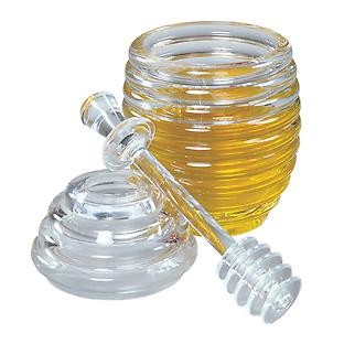 Honey Jar with Lid