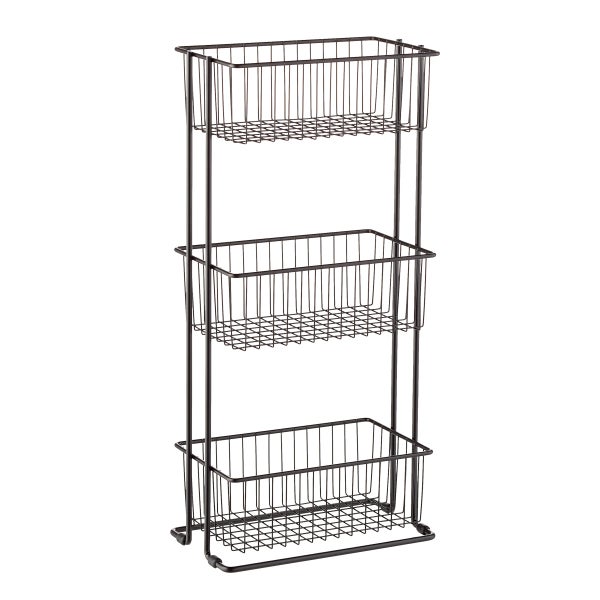 3Tier Shelf Basket Tower The Container Store