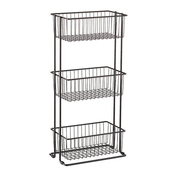3Tier Shelf Basket Tower The Container Store