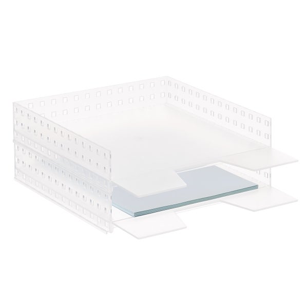 Likeit Bricks Stackable Letter Tray The Container Store