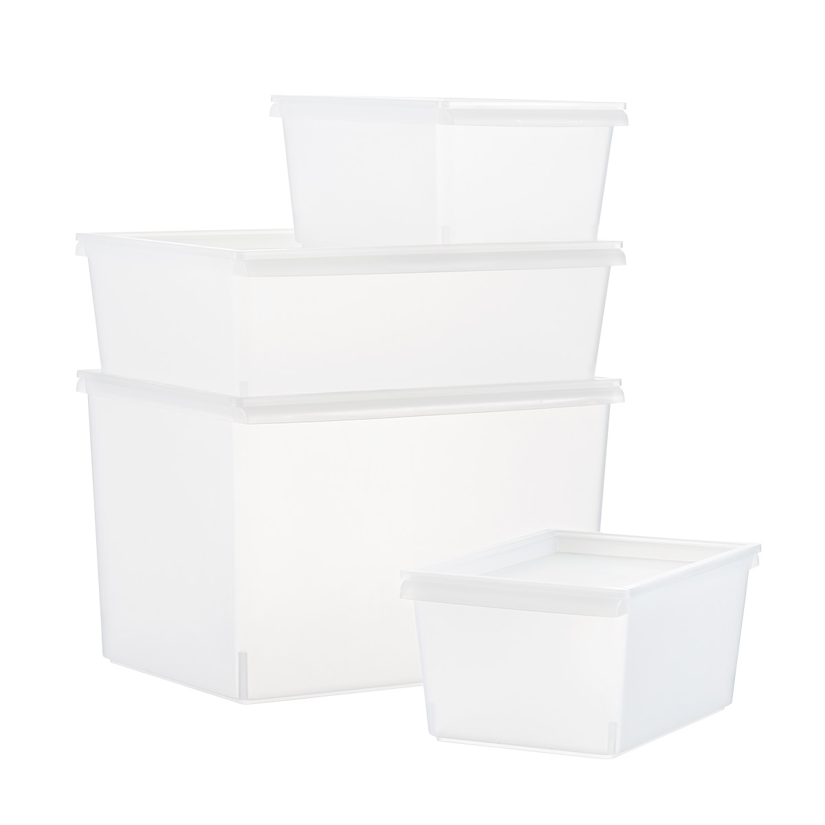 plastic tote bins with lids