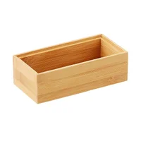 Stackable Bamboo Drawer Organizers