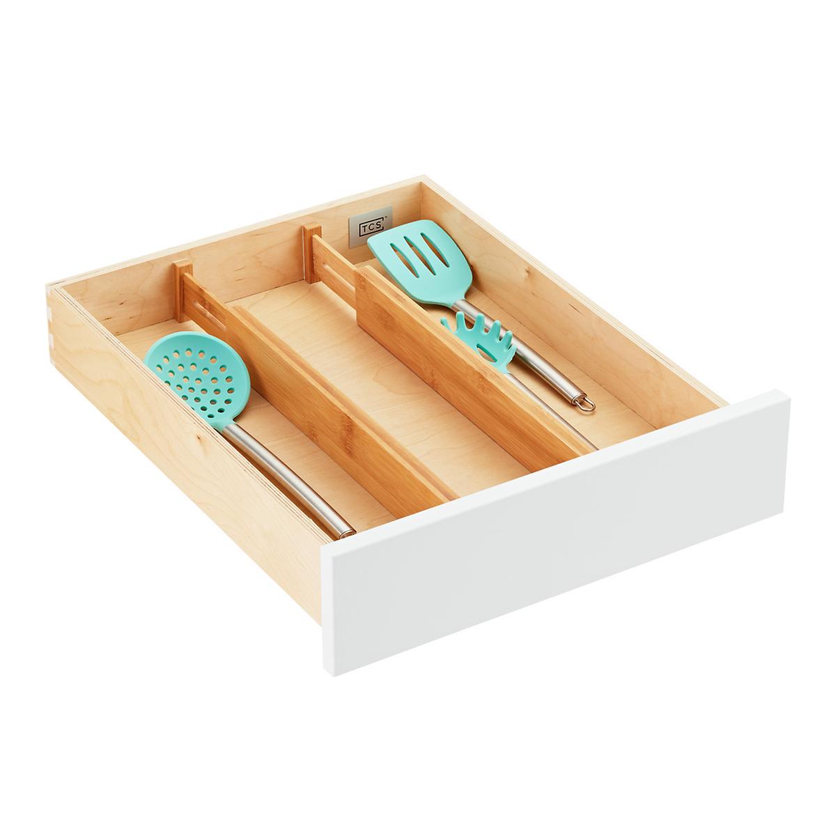 Bamboo Drawer Organizers The Container Store