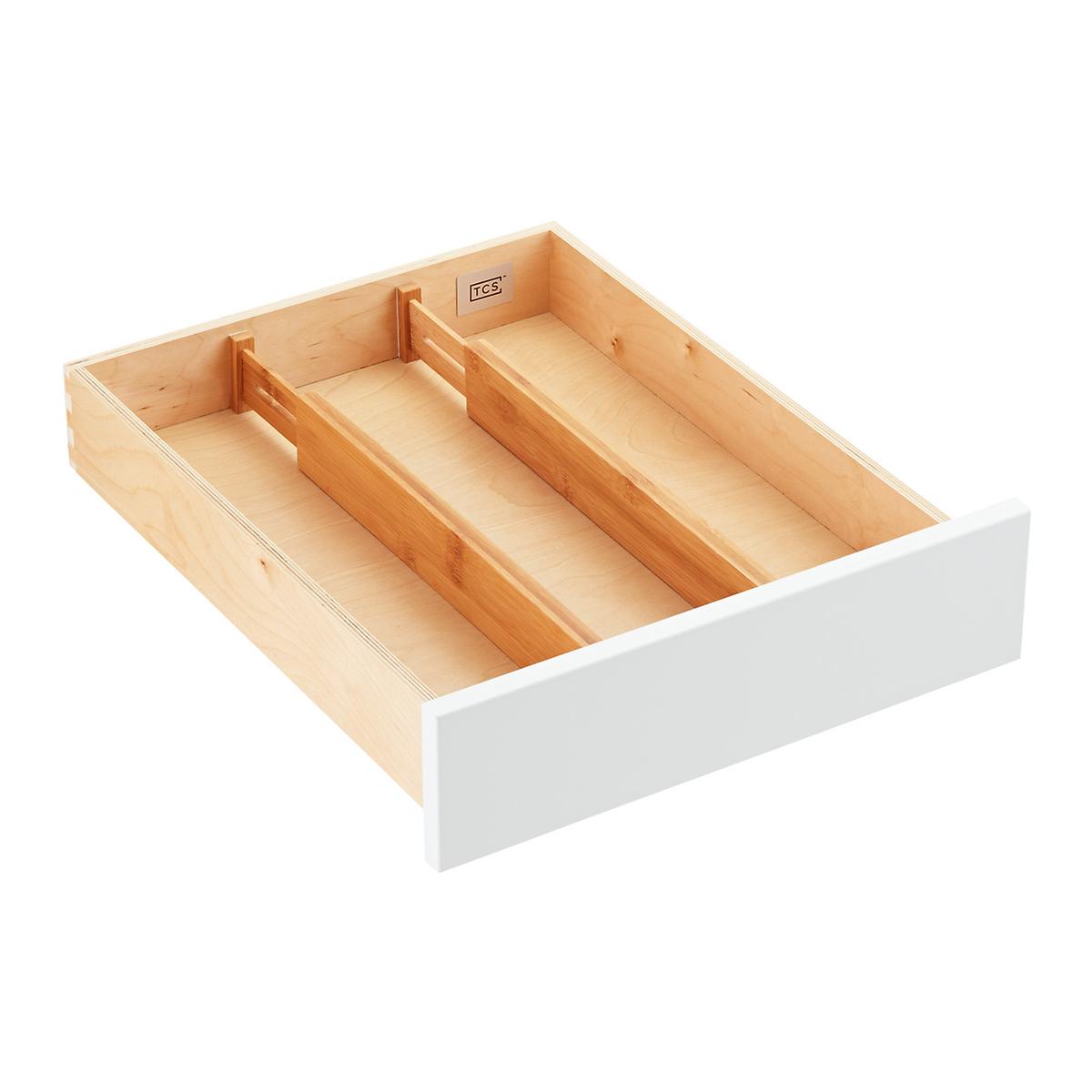 Bamboo Drawer Organizers | The Container Store