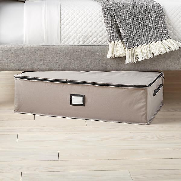 Grey Under Bed Storage Bag